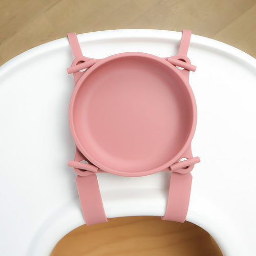 Barnskål med sugpropp och spännband